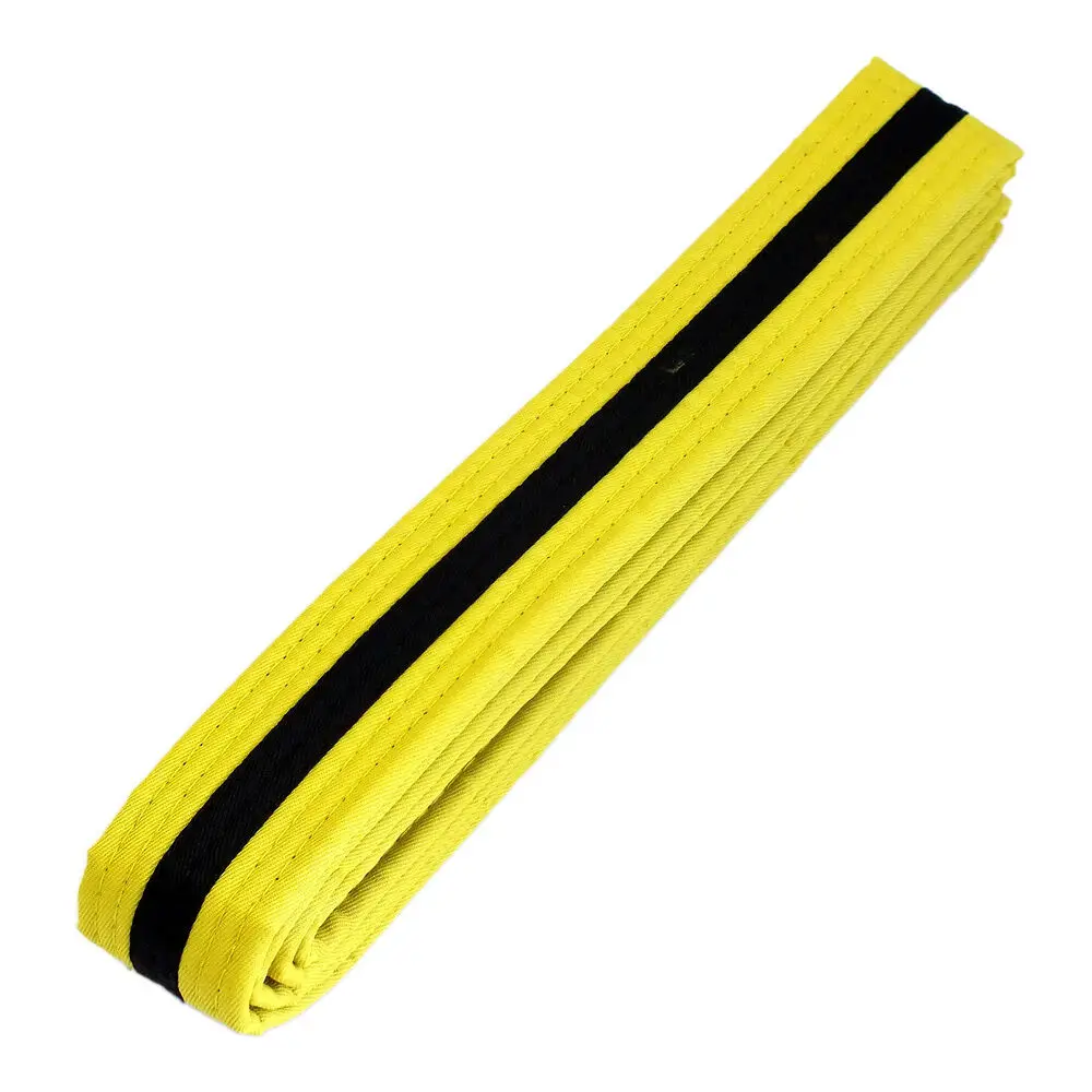 Karate Belts Wholesale Custom Made Cheap 100% cotton karate judo color BJJ belt all color Martial Arts belts available