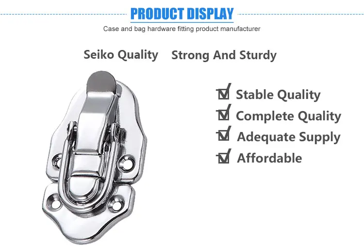 Small wooden boxes latch jewelry box latch lock