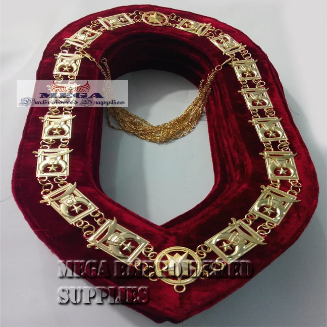 Masonic Shrine collar masonic regalia chain collar