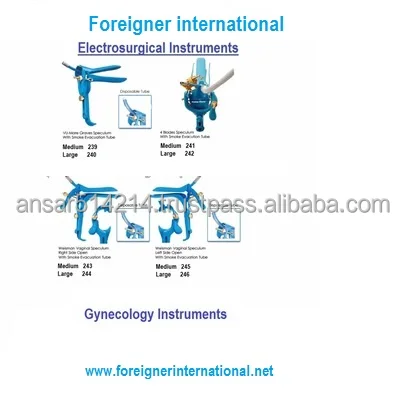 best selling Gynecology Electrosurgical instruments graves vaginal speculum Certified By CE