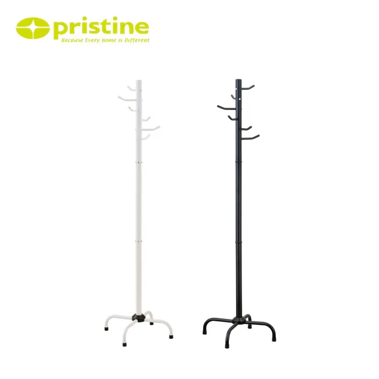 
free standing coat rack parts stand with hooks 