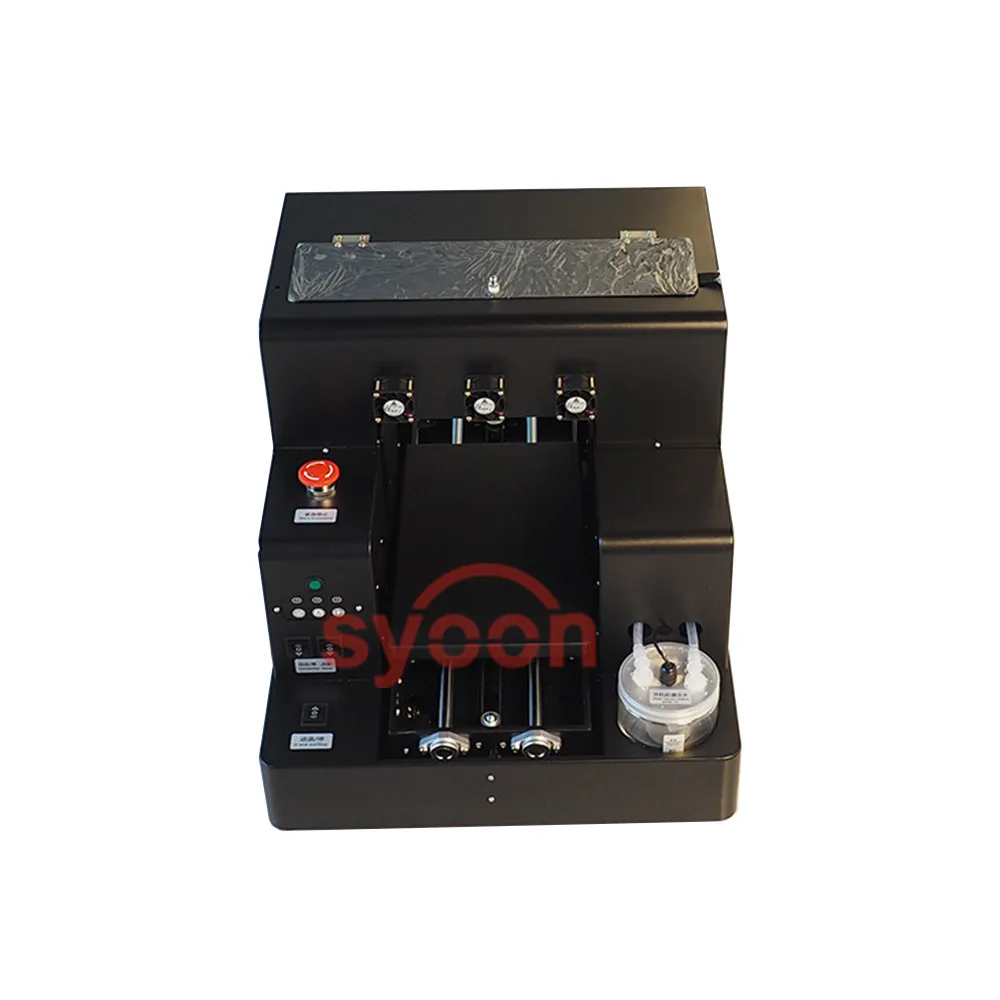 Multi-functional bottle Printer A4 UV inkjet Auto Digital Round Tube Cylinder Flatbed Flat objects Logo Printing Machine