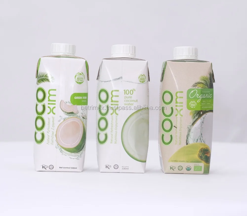 COCONUT WATER WITH JUICE IN TETRA PRISMA ASEPTIC - COCOXIM