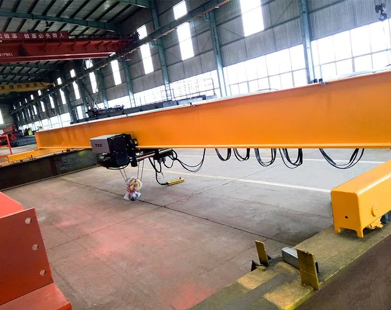 2t China manufacturer electric single girder bridge crane hot sale