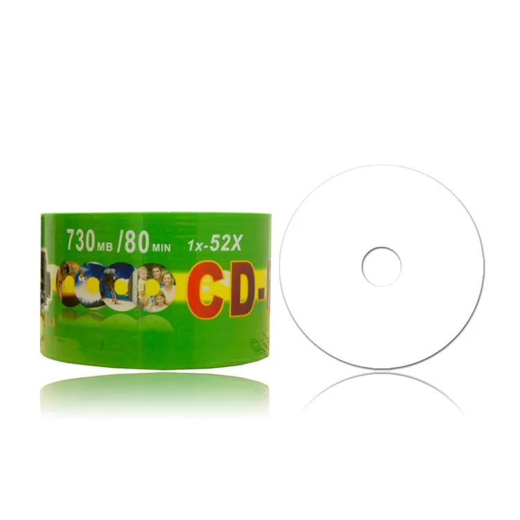 Hot Sales Banana Design Blank Printable CD-R 700MB 52X high quality