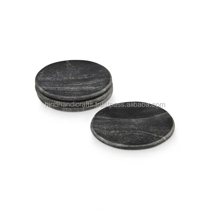 Wooden Coasters with Wooden Stand For Tea Coffee or Drinks Mug