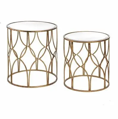 SMALL WOODEN TOP IRON  TABLE WITH GLASS FARMHOUSE HIGH QUALITY IRON WITH WOODEN COFFEE TABLE