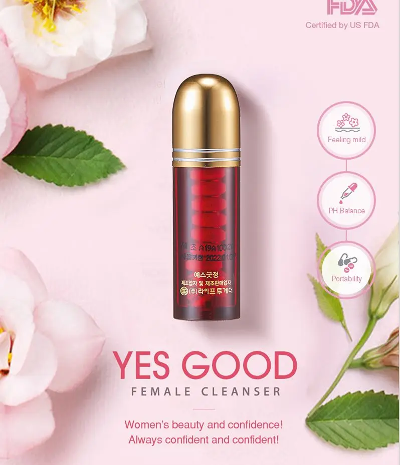 ISO22716 GMP Korean High Quality  Natural Yes Good Feminine Hygiene Care Intimate Wash(20 tablets 500mg)