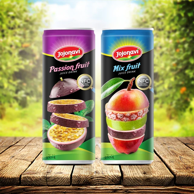 Natural Fresh Mango Juice and Mixed Fruit Juice, 100% Pure Juice, OEM ODM Wholesale Price