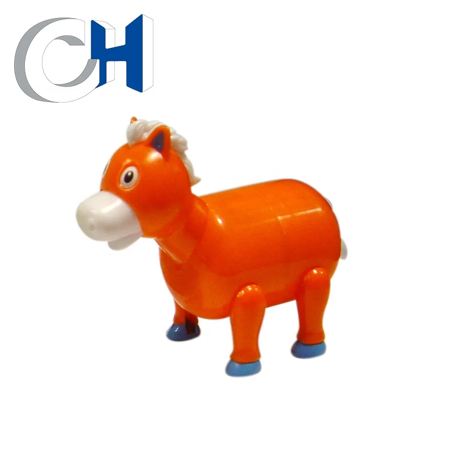 
Fashionable Creative Colored plastic PP Animal toys surprise egg 