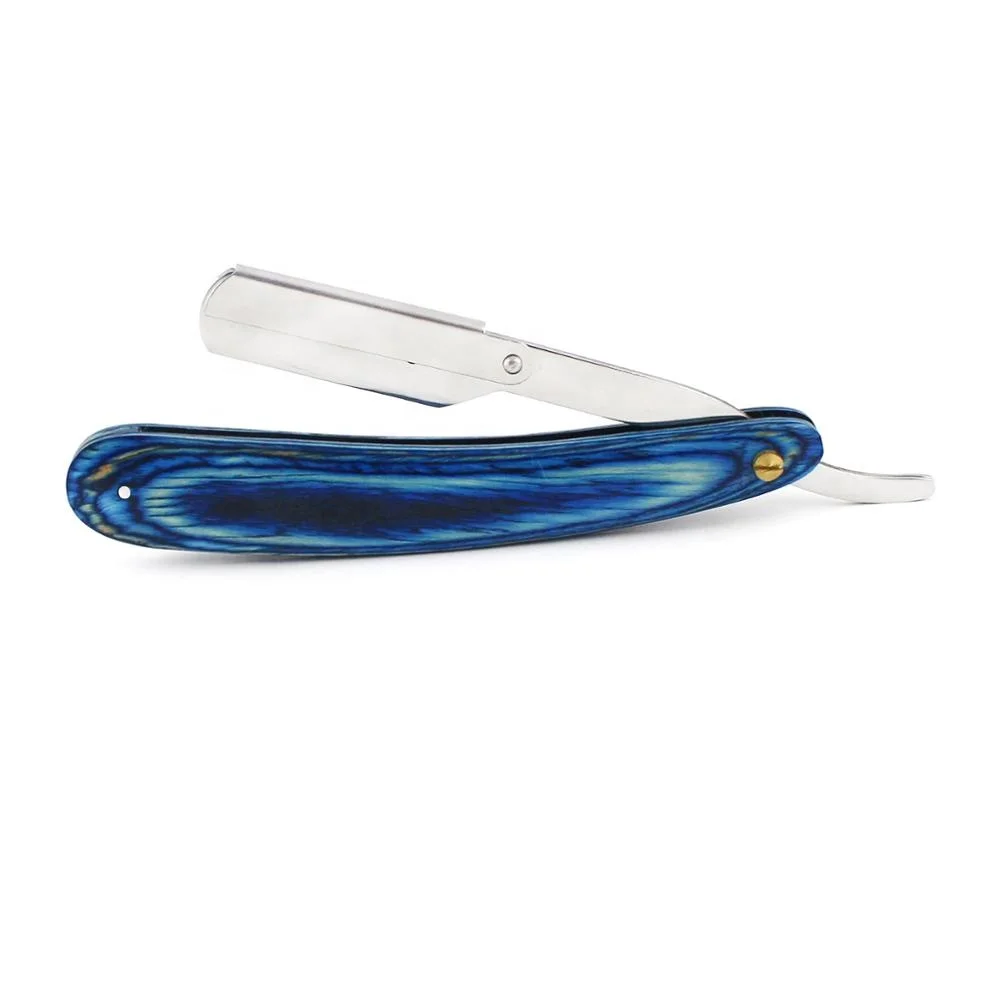 Professional straight shaving razor Wood handle cut throat barber razor shaver for men navalha de barbeiro