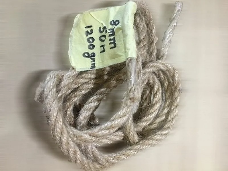 Hard twisted Jute Rope, Jute Twisted Cord, 100% Recyclable 4~50 mm