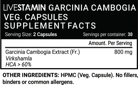 
Garcinia Cambogia Herbal Extract For Weight Loss Slimming Capsules Appetite Suppressant Private Label GMP ISO 