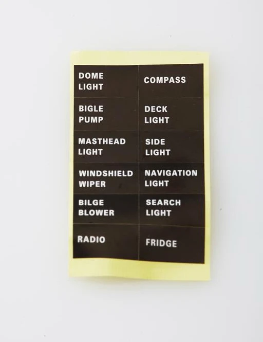 
Marine Boat 3-Way Fuse Switch Panel with batter test meter 