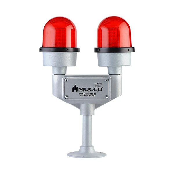 Двойные Сигнальные огни для летательных аппаратов, светодиодные огни для защиты авиации, мигающая башня, светодиодная защита от препятствий авиации