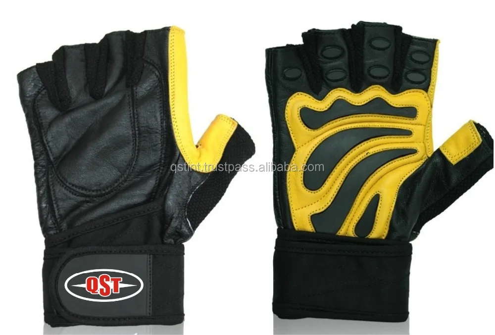 Best Selling men fitness workout weight lifting gloves custom logo and custom designs