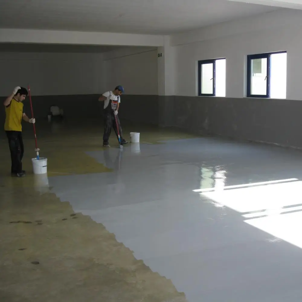 Epoxy Floor Coating - Easy to apply with roller for warehouses and factories