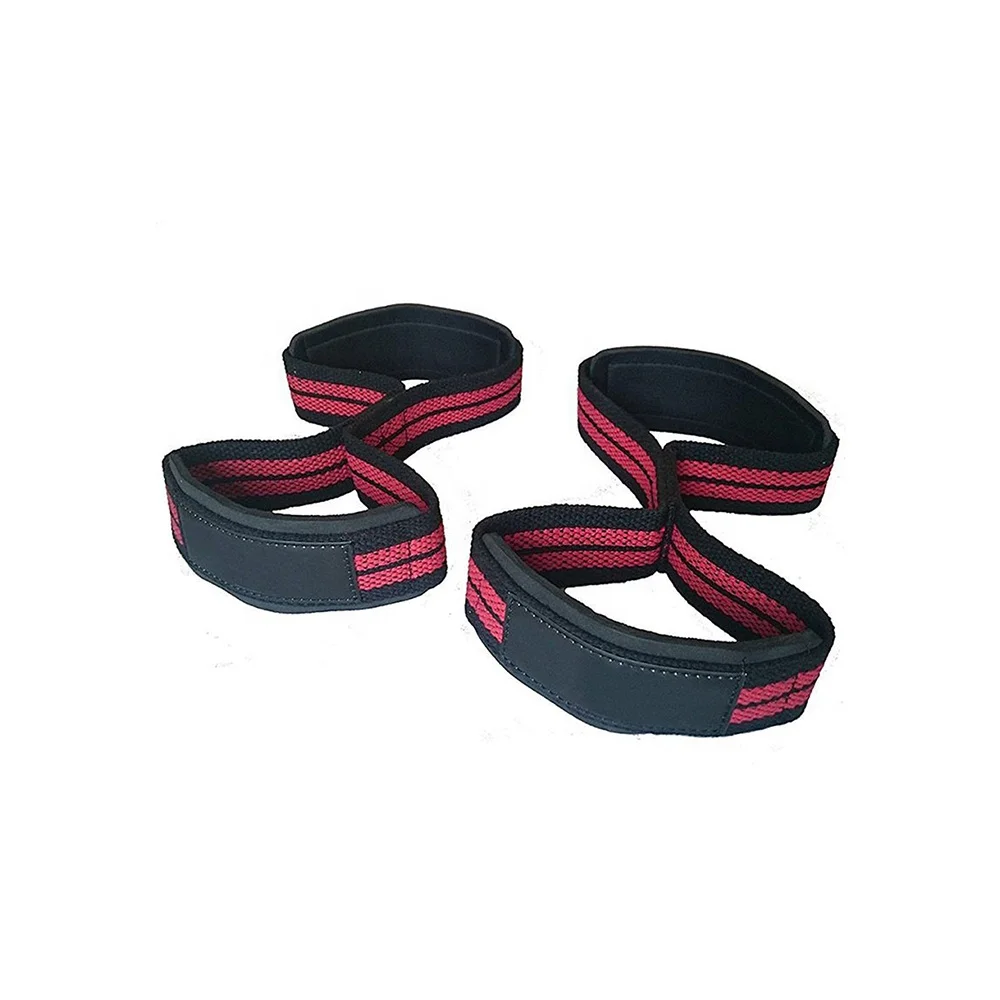 Heavy Duty Weight Lifting Figure 8 Straps