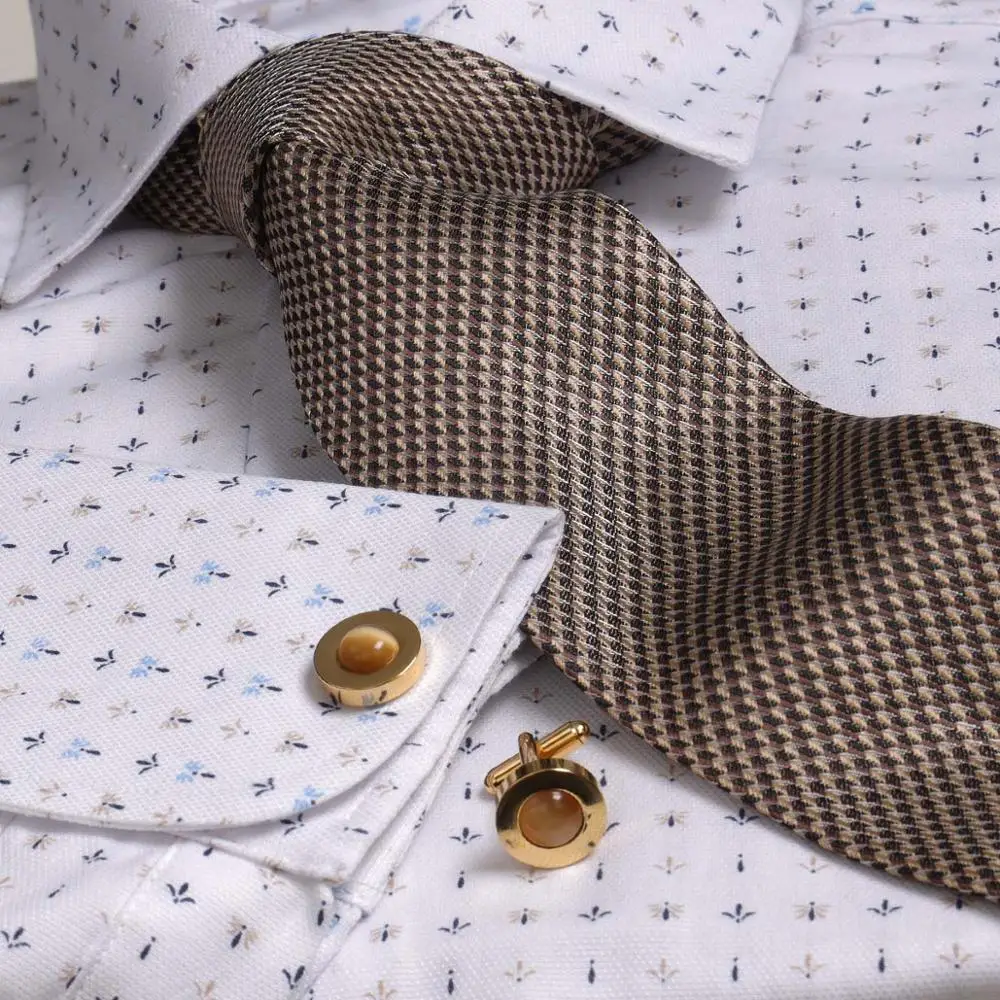 White French Cuff Dress shirt High Quality Shirt