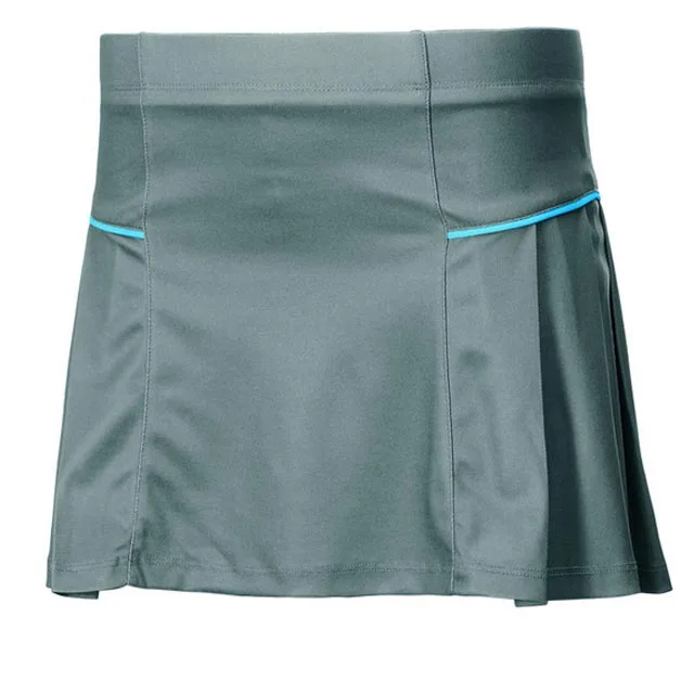 Girls School Uniform Cotton Skater Skirt Casual High Waist Flared Pleated Midi Skirts