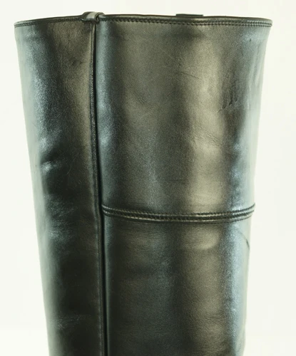 Boots Handmade Pure Leather High Quality Maker Manufactures Long Genuine Leather Calf Boots