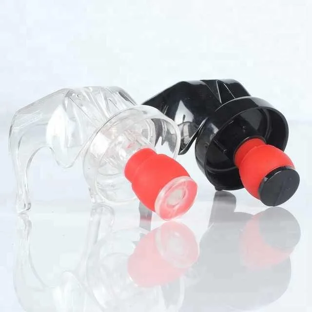China Factory Price Silicone Sparkling Wine Stopper Champagne Sealer  Plastic Cork Material in Promotion