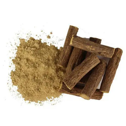 Licorice / Liquorice Root Powder for Sale from India Licorice Extract Herbal Extract Fine Brown Powder Solvent Extraction Food