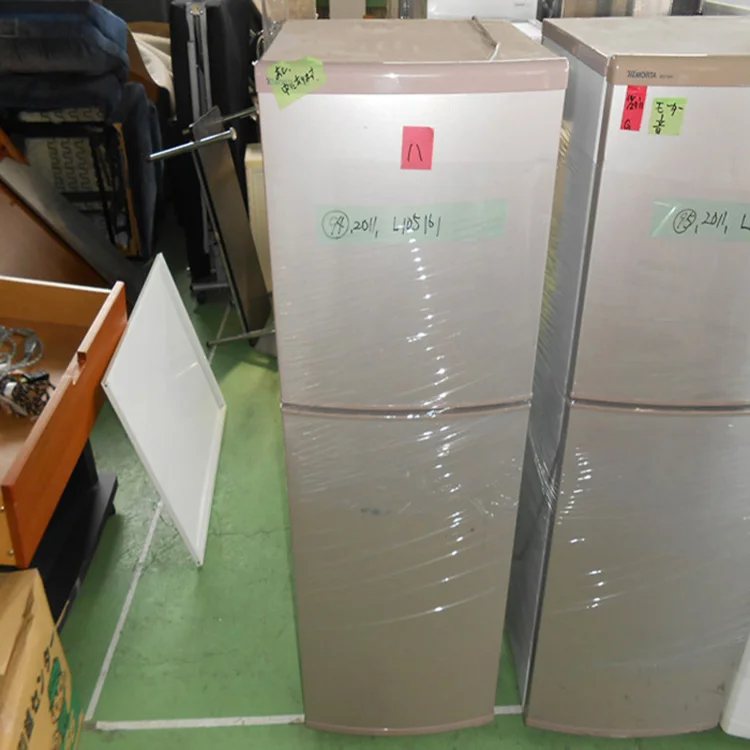 Street price high quality propane fridge with used Japanese brand