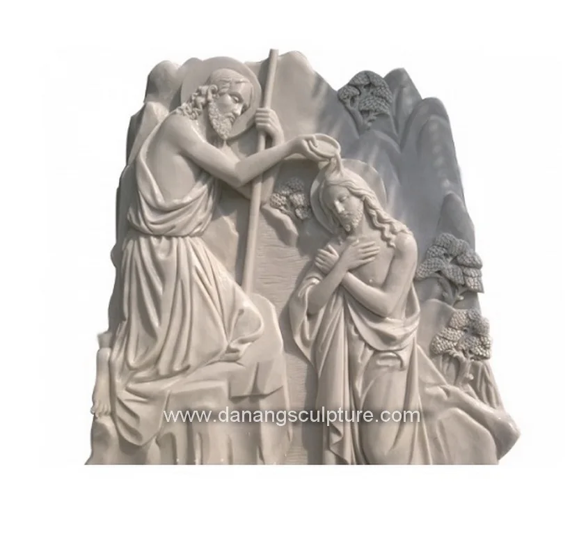 Jesus Christ Catholic stone relief DSF-PD07