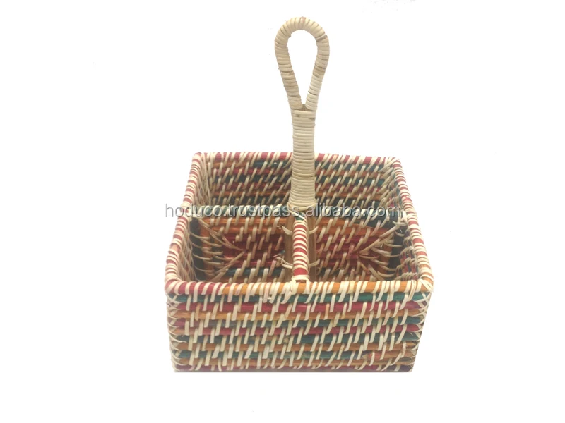 100% Natural Rattan Knitting Storage Basket from Vietnam
