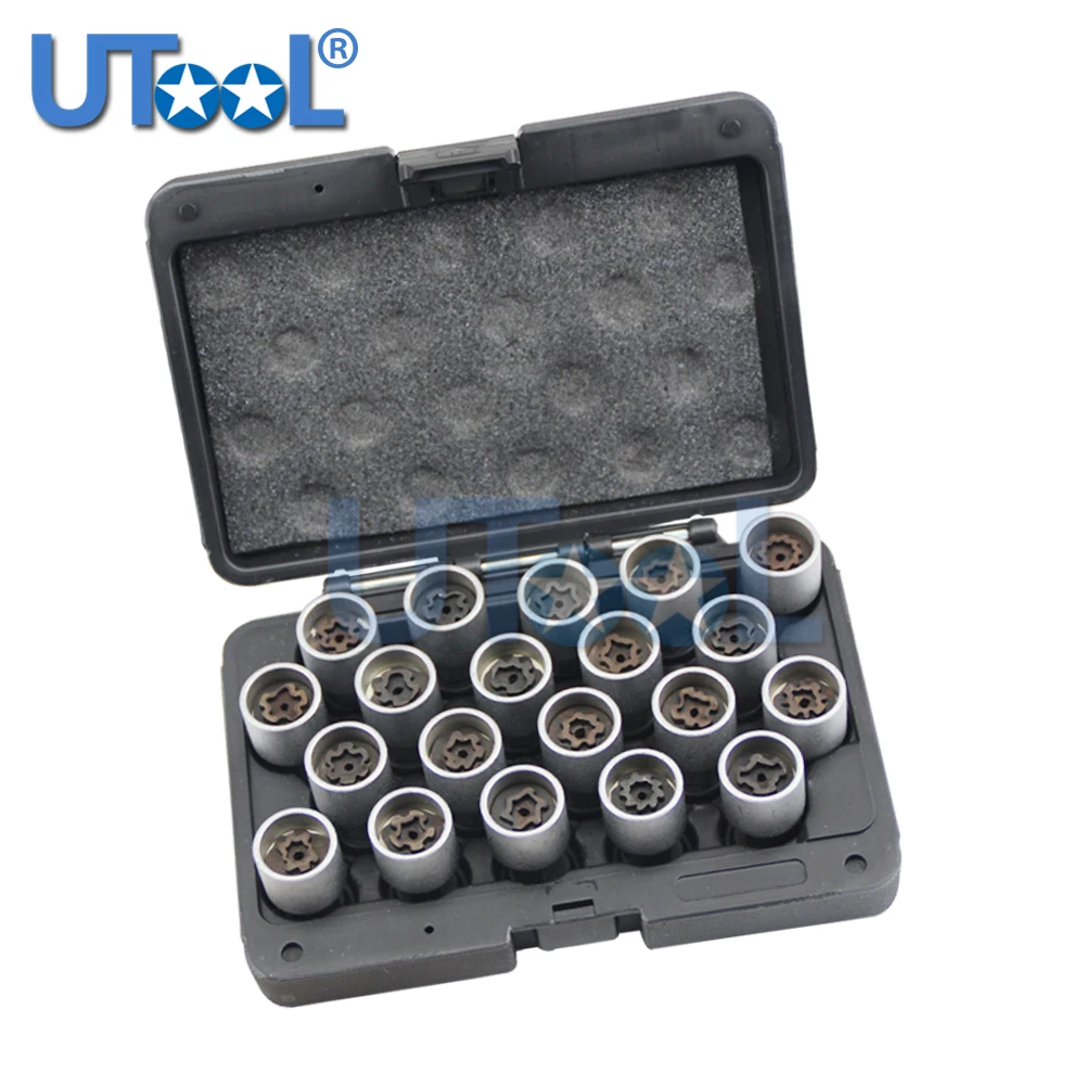 20 шт. набор инструментов для удаления шурупов на колесах BMW