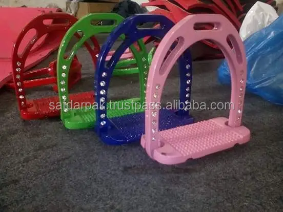 Horse Jin Crystal Stirrups