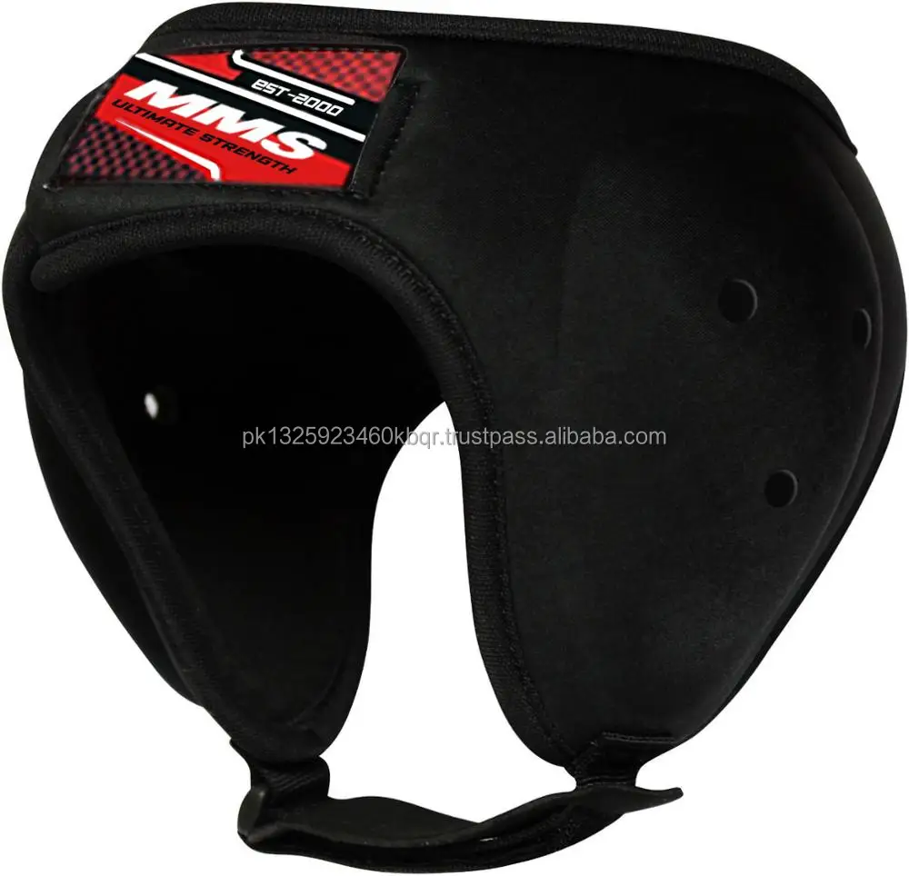 New Good Quality Leather Boxing Head Guard Helmet