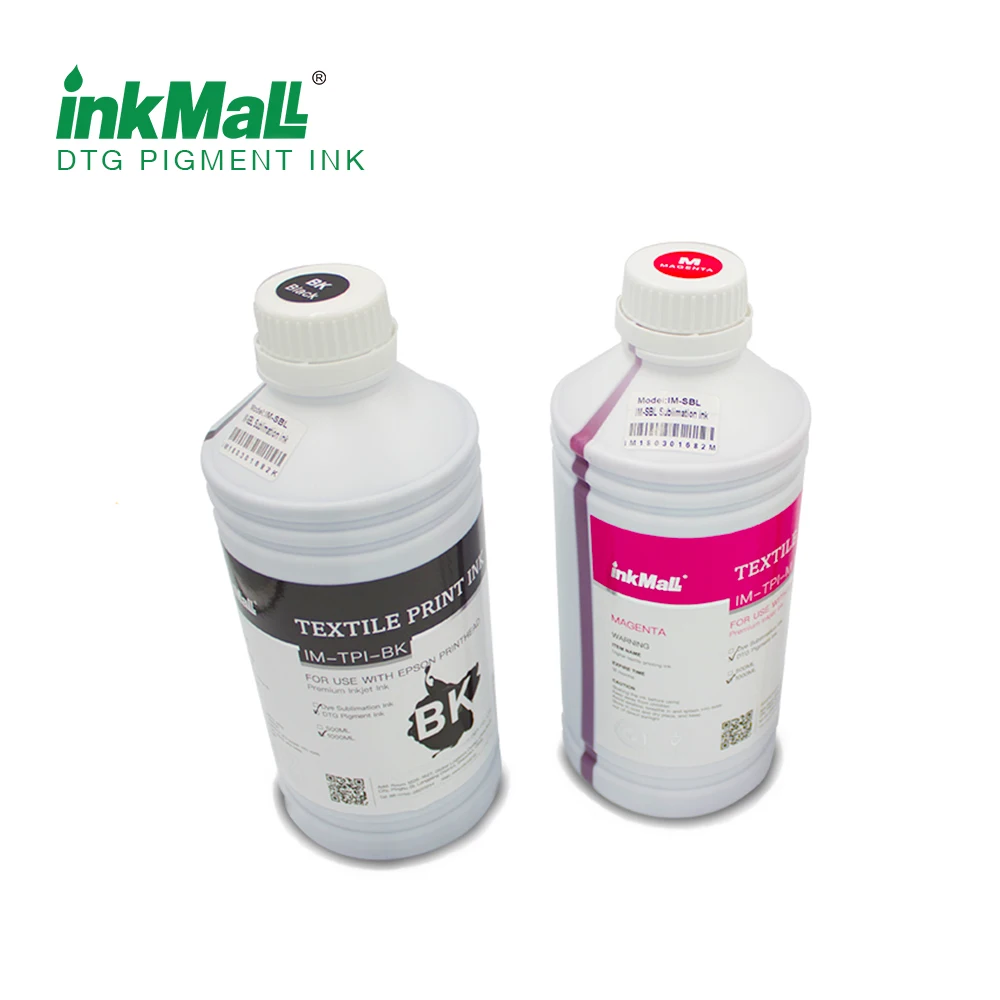Inkmall Anti- Wash And Rub Discharge Ink For Dtg Printer With Epsn Dx6 Piezo Nozzle