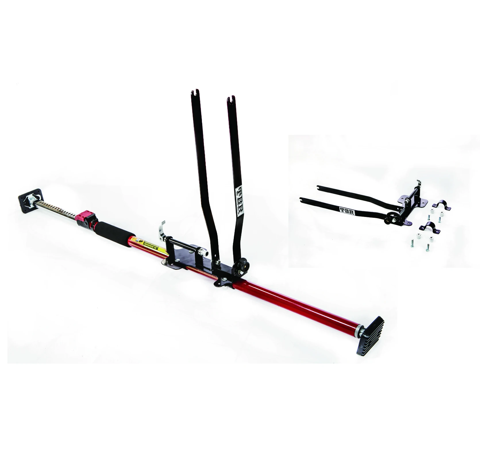 
bike trailer lashing container cargo bar 