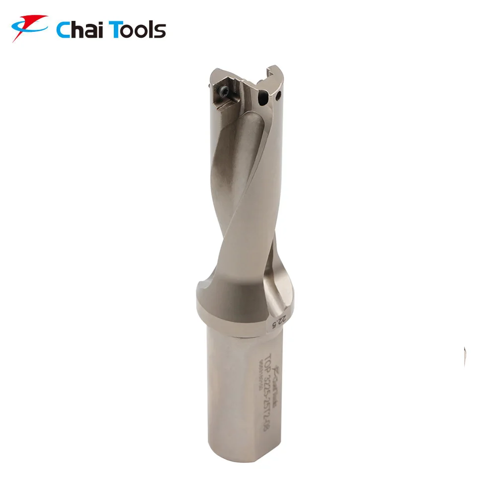 3D Indexable Carbide Inserts High Speed U Drill