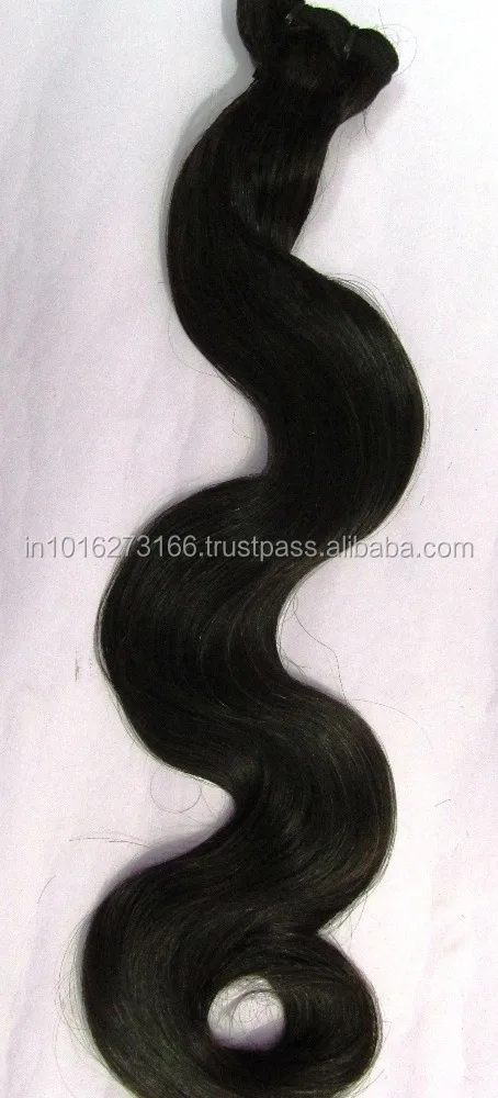 Buy Natural Unprocessed Real Remy Indian Virgin Human Hair Straight wavy Curly  Hair Manufacture in India For sale
