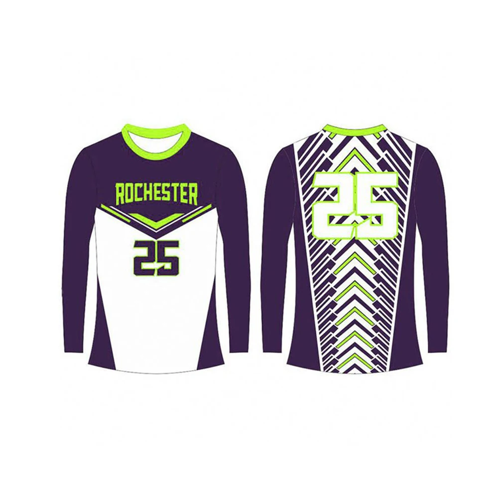 
Top Quality New Season Professional Volleyball Uniform Round Neck Half Sleeves Volley Ball Uniform Sets 