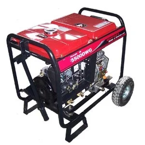  3 кВт Однофазный Дизельный Портативный электрический генератор открытого типа