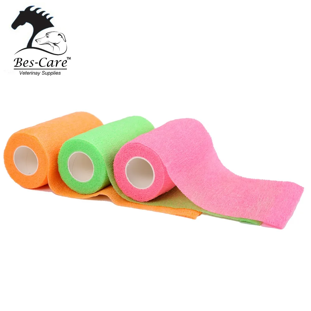 
Shanghai Cohesive Elastic Bandage rayon strapping tape 