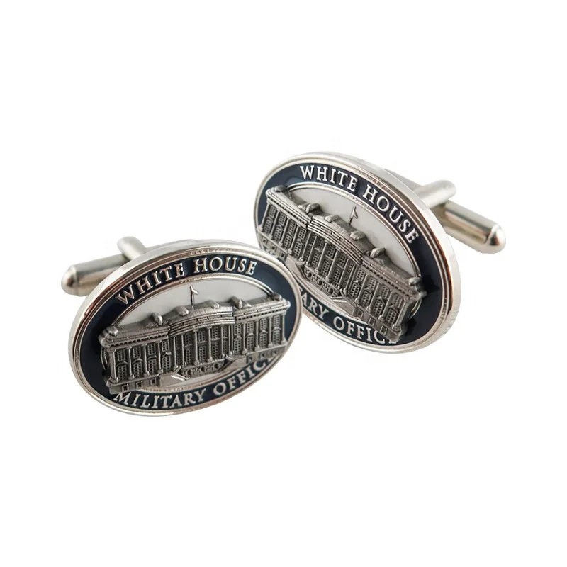 Luxury Novelty Cuff Link Blank Custom Metal Men Stainless Steel Shirt Cufflink