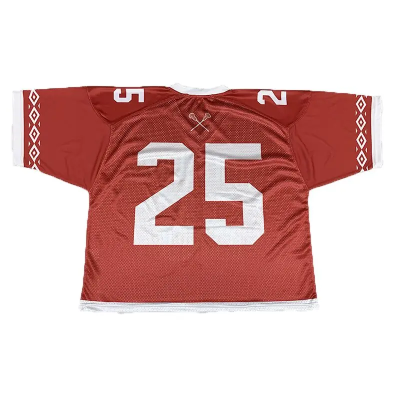 2019 new best selling cheap promotional mesh lacrosse uniforms shooter jerseys with OEM service