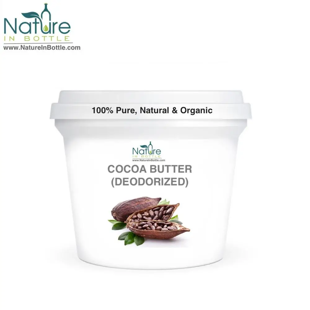 Organic Cocoa Butter | High Quality Cocoa Bean Butter - 100% Pure and Natural at bulk wholesale prices
