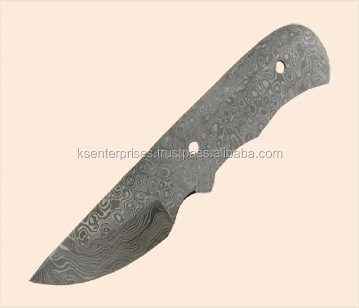 Handmade Damascus Steel Blank Blades