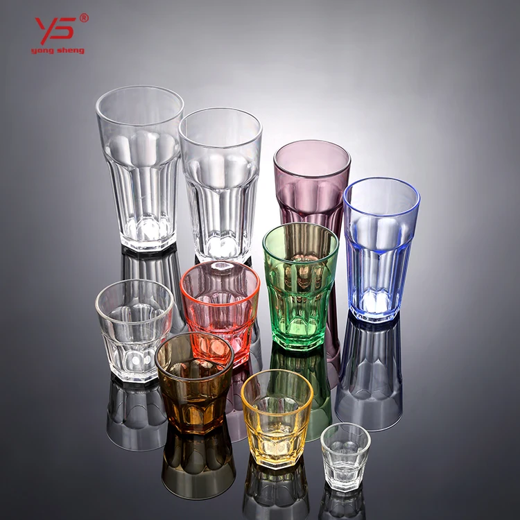 Elegant appearance PC plastic cup diameter 95mm,250ml cup plastic making