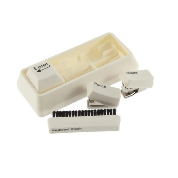 Hot promotion gift set Mini Keyboard Stationery Set  Office stationery school set