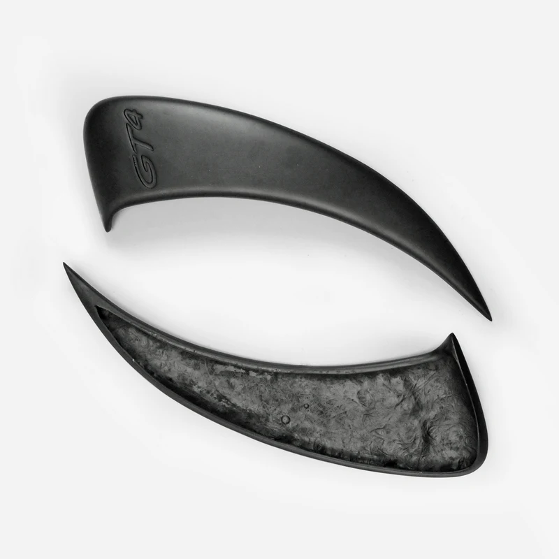 Auto Parts Carbon Fiber Fender Side Air Intake Vents For Porsche 981 Boxster GT Type Side Duct Vents