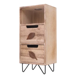 Hot Sell Wooden Desk Storage Decorative Cabinet With 3 Drawers