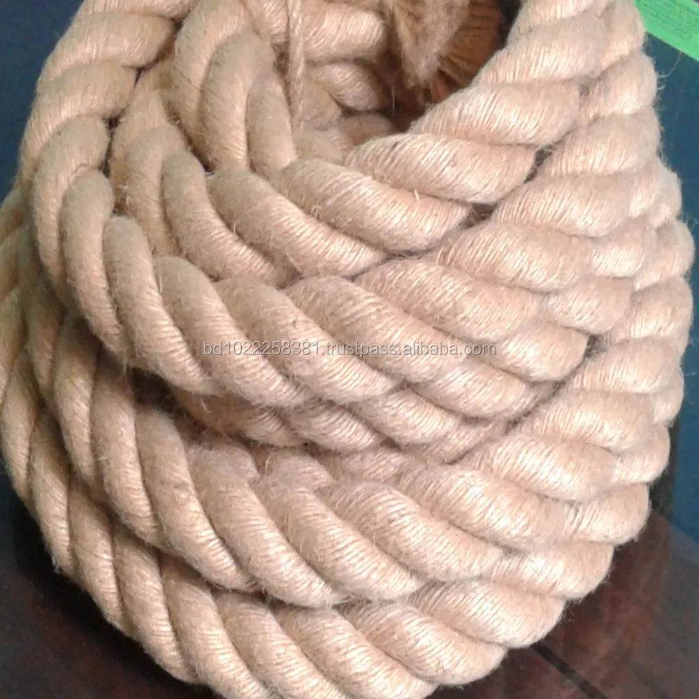 Мешковина качество 3 пряди мягкие витой канат джутовый 