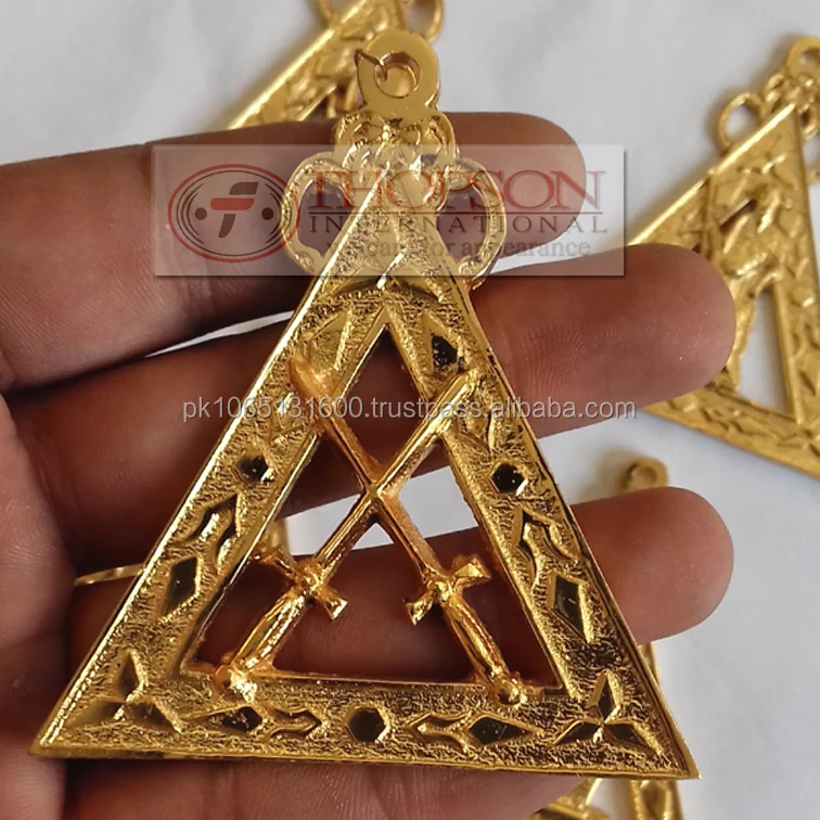 Masonic Regalia officer collar Jewel complete set